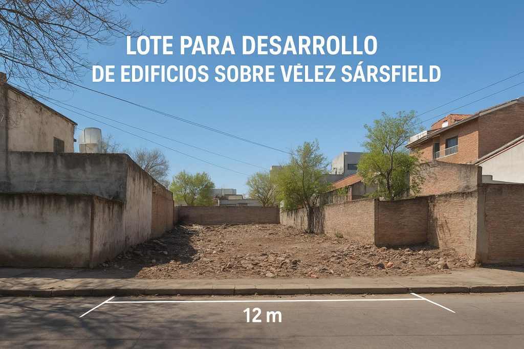 Terreno en Venta - Velez al 250