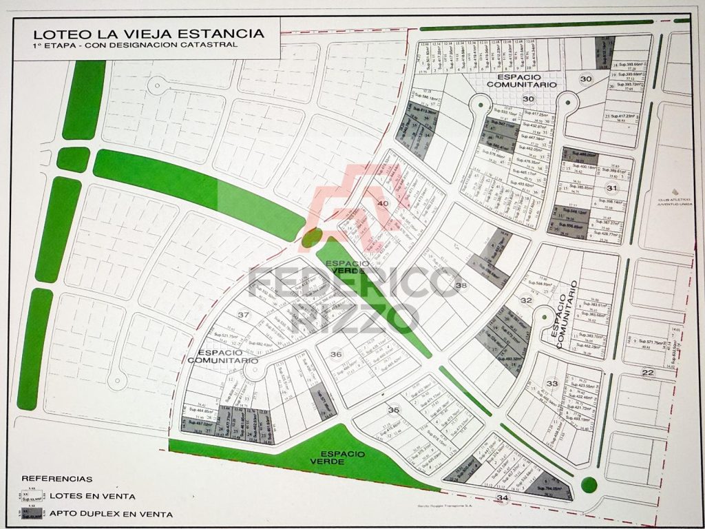 Terreno en Venta - Pública LA VIEJA ESTANCIA JUÁREZ CELMAN